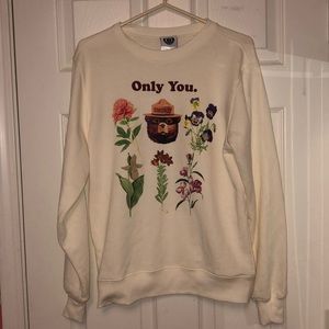Smokey the bear crewneck
